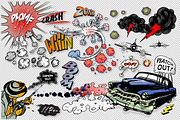 Comic Book Explosions Bundle, an Illustration by Vector Clash (Thumbnail 5 of 10)