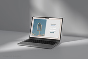 Macbook Mockup Set | 25 PSD files, a Mac Mockup by rahmatmoscae (Thumbnail 18 of 26)