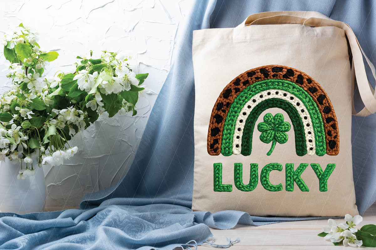 St. Patrick's Day Lucky Rainbow Png, an Illustration by DreamPrint404 (Photo 3 of 6)
