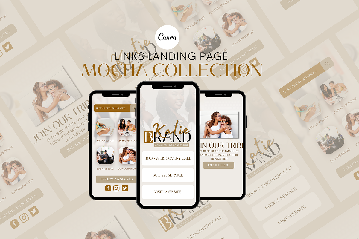 CANVA Marketing Revamp Bundle|Mocha, a Marketing Template by Launch & Grow Studio (Photo 7 of 10)