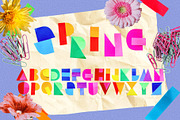 Messy Scrapbook: Spring Collage Kit, an Object Graphic by Anzhelika (Thumbnail 9 of 12)