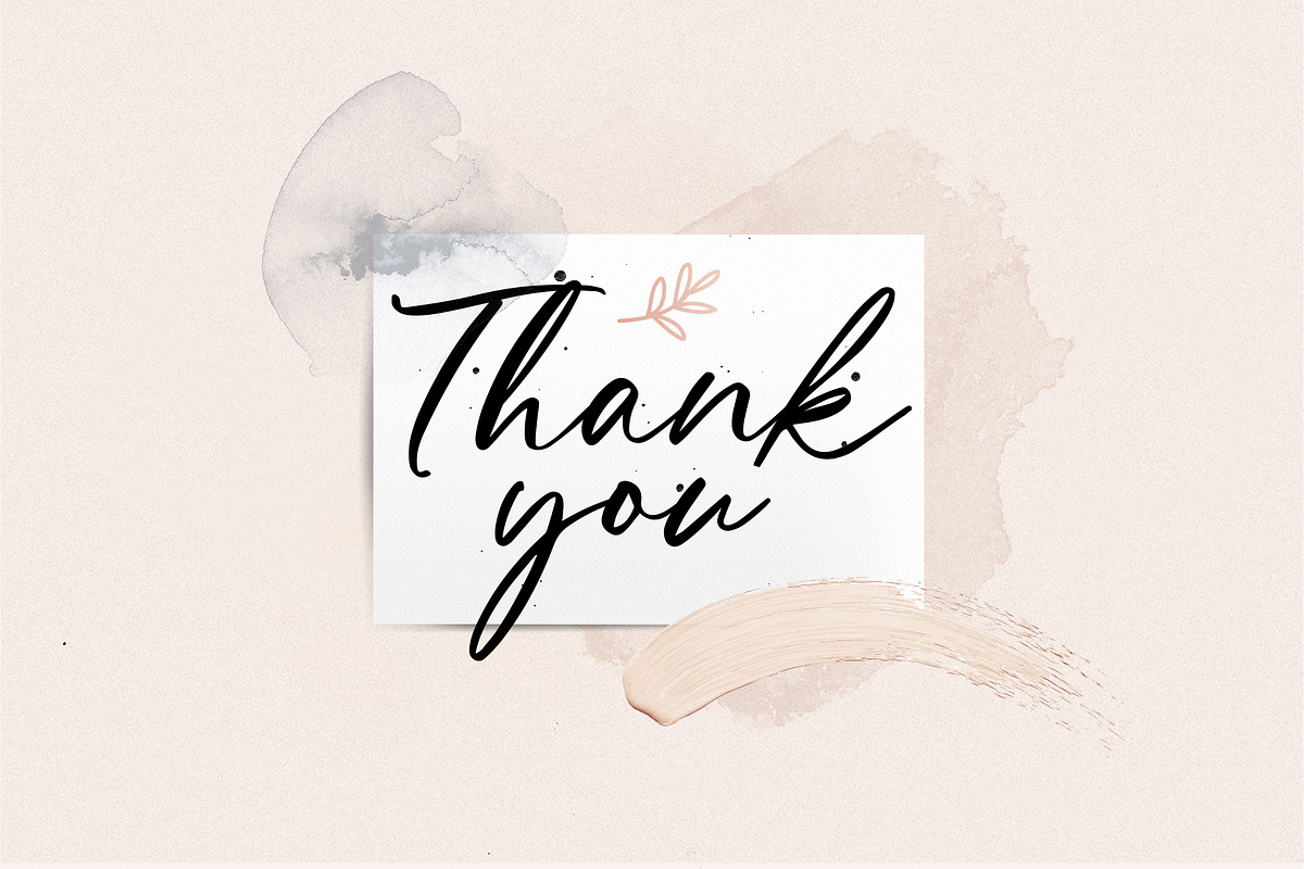 Everty Glorial Script, a Script Font by Cotbada_studio (Photo 8 of 8)