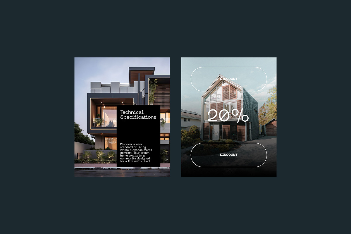 Real Estate Instagram Template, a Social Media Template by Wolf Theory Studio (Photo 5 of 11)