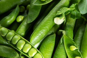 Fresh green peas pod with healthy organic food, a Food & Drink Photo by Olena Rudo