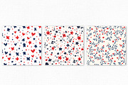 4th of July Patriotic Pattern Bundle, a Texture Illustration by Dream Creation (Thumbnail 7 of 7)