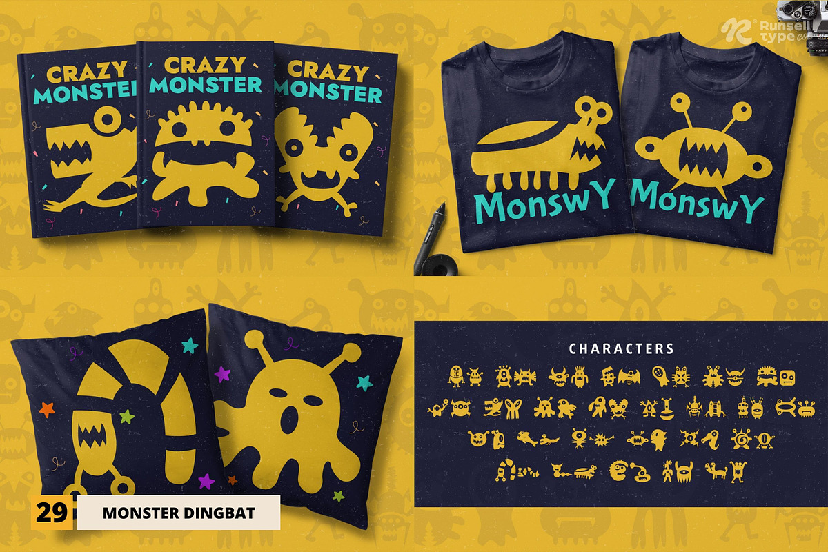 The Best Halloween Font Bundle, a Font by Runsell Studio (Photo 61 of 74)
