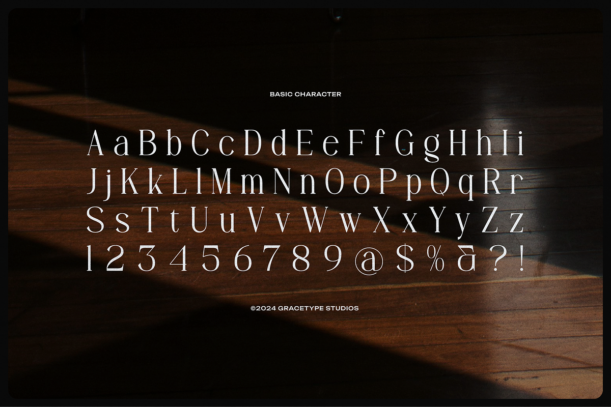 Angdiva | Display Serif Font, a Serif Font by gracetype_studio (Photo 6 of 11)