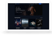 AT Cinema Onepage WordPress Theme, a WordPress Template by LTheme (Thumbnail 2 of 2)