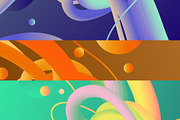 Colorful 3D Gradient Backgrounds, a Background Graphic by Léo Alexandre (Thumbnail 6 of 14)