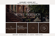 Elegant Luxury Canva Logo Kit, a Branding & Logo Template by BrandhavenStudio (Thumbnail 1 of 10)