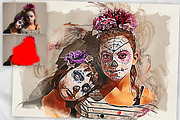 Marker Illustration Photoshop Action, an Action Add-On by GorynArt (Thumbnail 12 of 15)