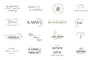 Simple & Minimalist  Logo EPS AI PSD, a Branding & Logo Template by Katya_lu (Thumbnail 3 of 12)