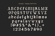 Gunday - Display Serif Font, a Serif Font by Craft Supply Co. (Thumbnail 12 of 12)