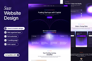 AI Saas website, an UI Kit Template by Ahmed Rubel (Thumbnail 1 of 5)
