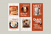 Restaurant & Cafe Instagram Pack, a Social Media Template by fakhroo (Thumbnail 4 of 4)