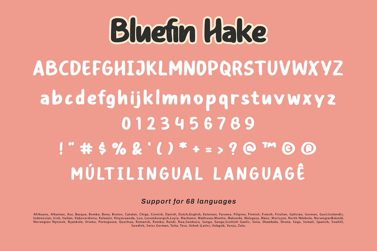 Bluefin Hake, a Symbol Font by yumnatype (Photo 20 of 20)