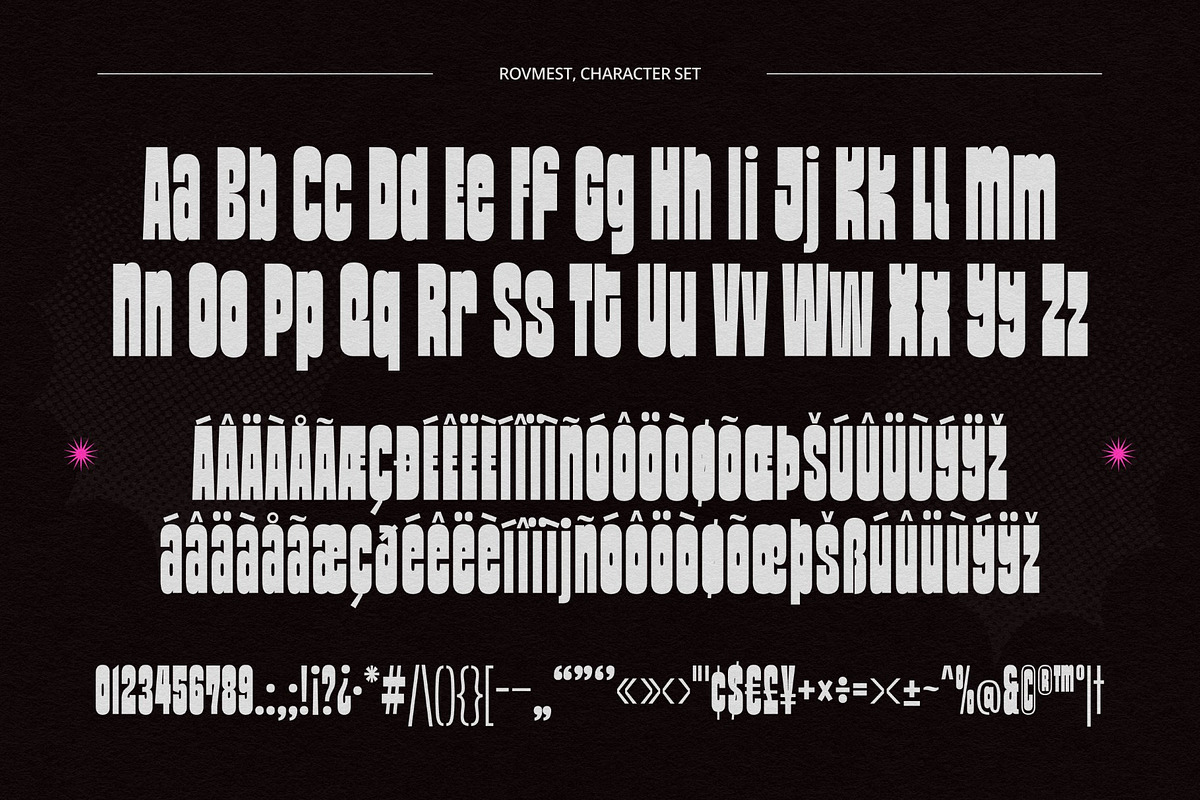 Rovmest, a Sans Serif Font by graphicook (Photo 3 of 10)