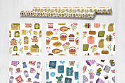Summer hygge clipart &digital papers, a Seasonal Illustration by Yelloo Fish (Thumbnail 3 of 10)