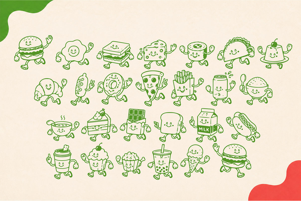 Snack Friend Playful font, a Handwritten Font by cocodesign (Photo 9 of 10)