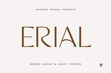 ERIAL | Simple Luxury Serif Font