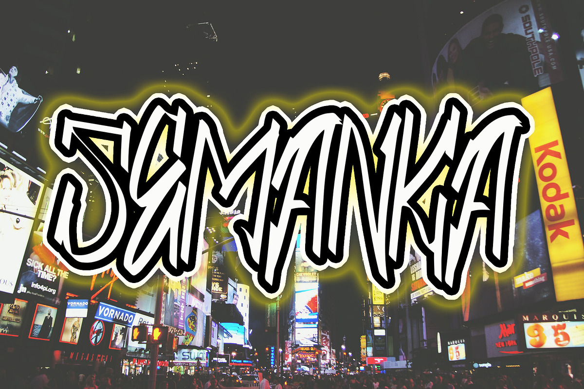 SEMANKA Bold Brush Font, a Handwritten Font by NTC Graphic (Photo 1 of 9)