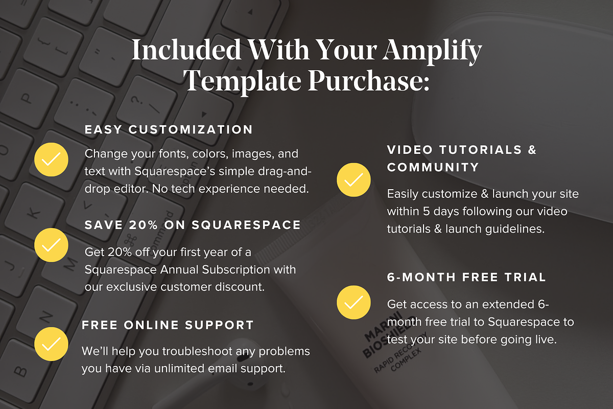 Public Speaker Squarespace Website Template preview 8