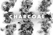 Charcoal Photoshop Action