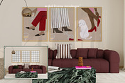 ODYSSEA | Vintage Frame Mockup SET, a Household Mockup by SoleilHomeMockups (Thumbnail 7 of 11)