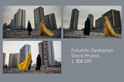 Futuristic Dystopian Stock Photos, a Person Illustration by StockVerse Creative (Thumbnail 1 of 4)