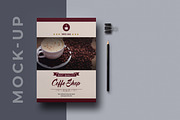 Coffee Shop Flyer Template, a Flyer Template by retrographix (Thumbnail 5 of 5)