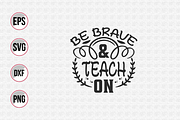 Teacher typographic svg bundle., a Graphic by Uniquesvg99 (Thumbnail 2 of 21)