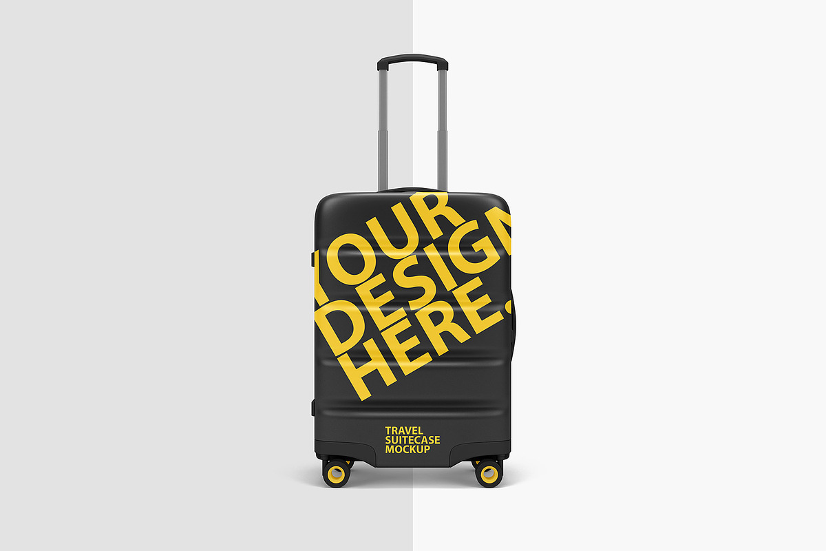 Travel Suitcase PSD Mockup, a Product Mockup by GreatFruit (Photo 4 of 6)