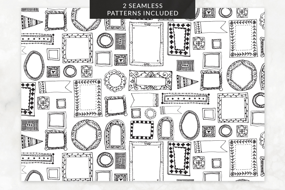 Hand-Sketched Vector Frames / Icons, an Icon by Two if by Sea Studios (Photo 3 of 4)