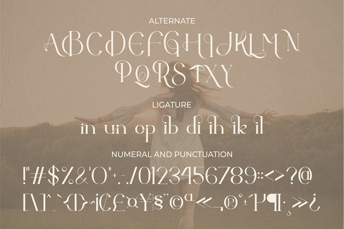 Ballein feminine serif font, a Serif Font by suhadidesign (Photo 12 of 12)