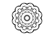 Black and White Mandala Patterns Set, a Decorative Illustration by NJ Himel (Thumbnail 39 of 101)