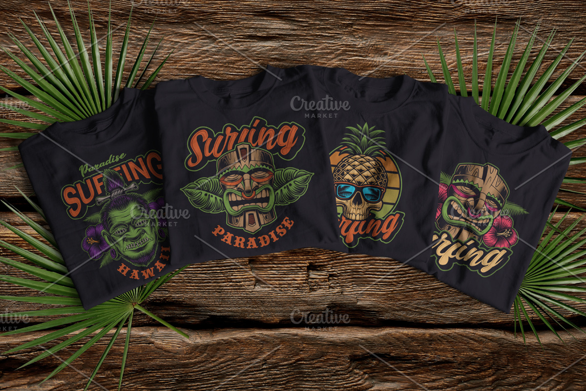 Surfing Illustrations bundle, an Illustration by Natali_ (Photo 2 of 8)