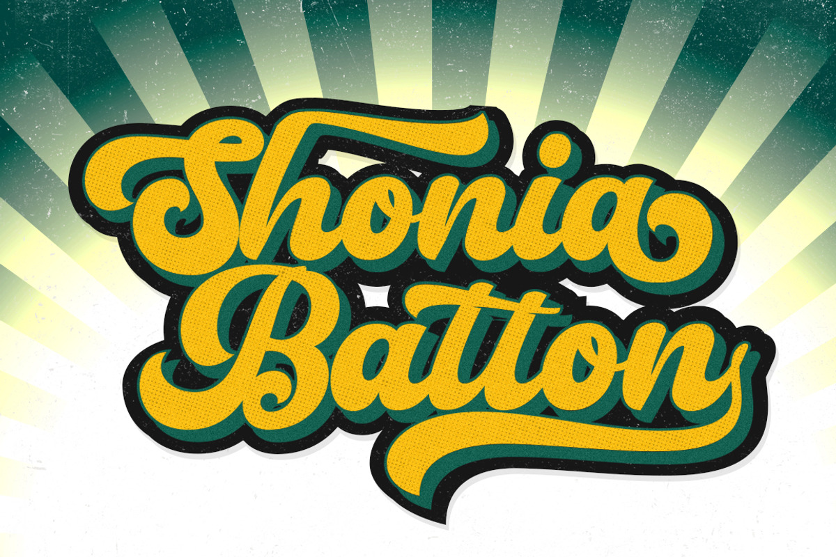 Nigthwel - Retro Font, a Script Font by Picatype Studio (Photo 6 of 9)