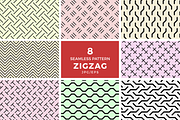 Seamless zigzag pattern vector, a Pattern Graphic by Neopat (Thumbnail 1 of 9)