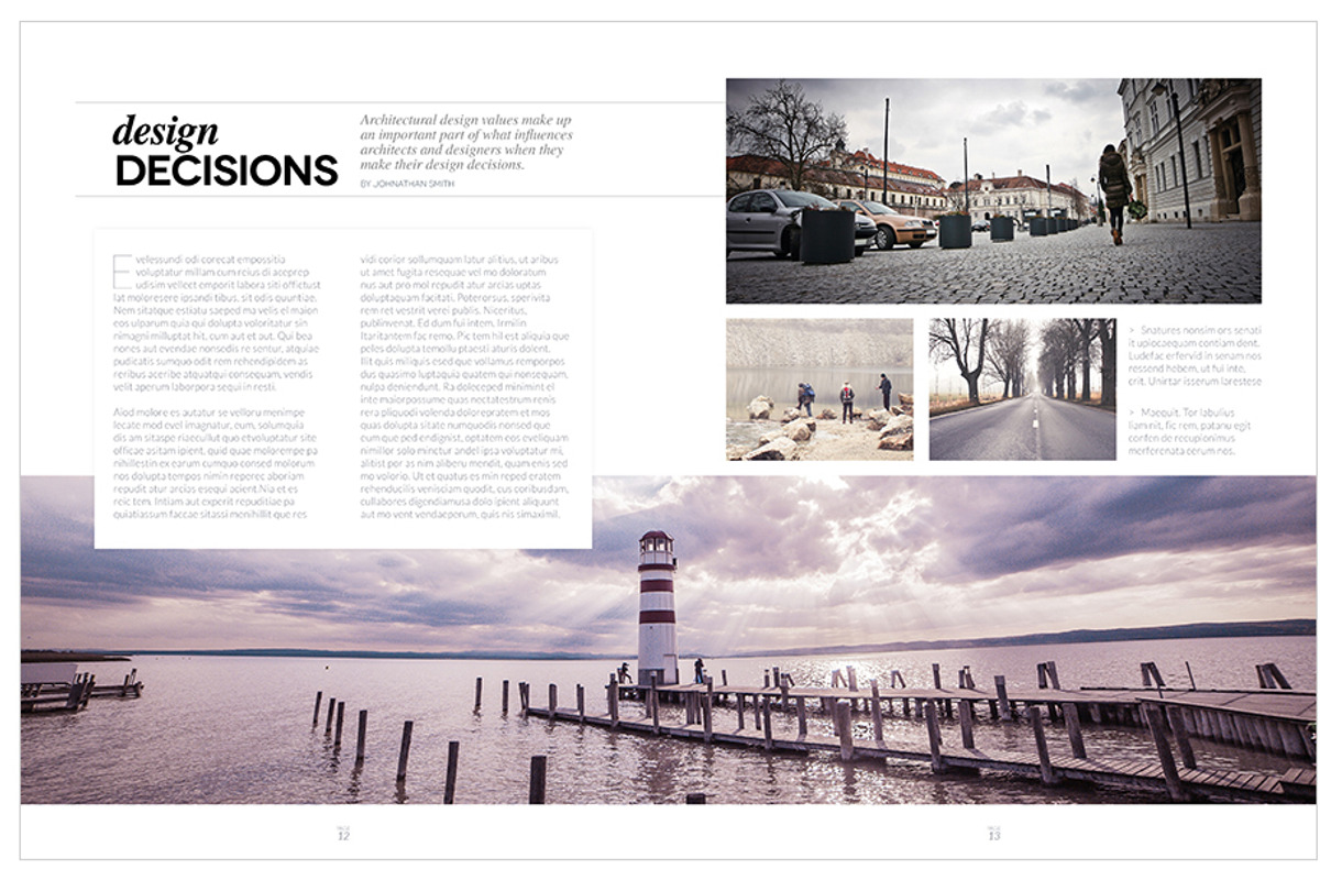 Magazine Template InDesign 13, a Magazine Template by Love Graphic Design (Photo 15 of 20)