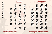 Shuriken, a Handwritten Font by BBtypeStudios (Thumbnail 8 of 9)