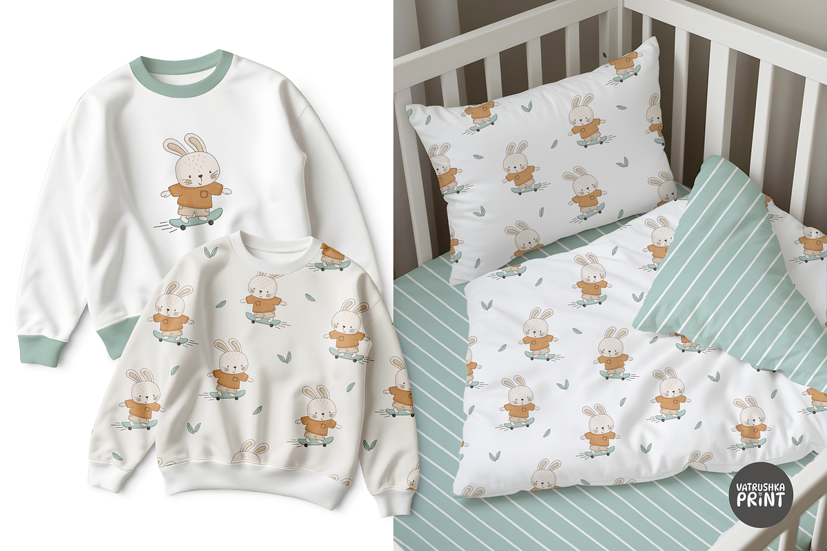 Seamless patterns for fabric, a Pattern Graphic by vatrushkaprint_store (Photo 3 of 4)