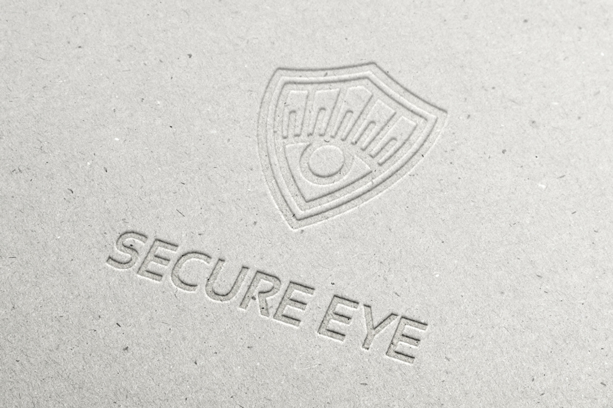 Secure Eye Logo, a Branding & Logo Template by CAIRON CREATIVESTUDIO