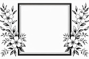 Elegant Floral Frame Bundle, an Illustration by Creativeshirt (Thumbnail 8 of 9)