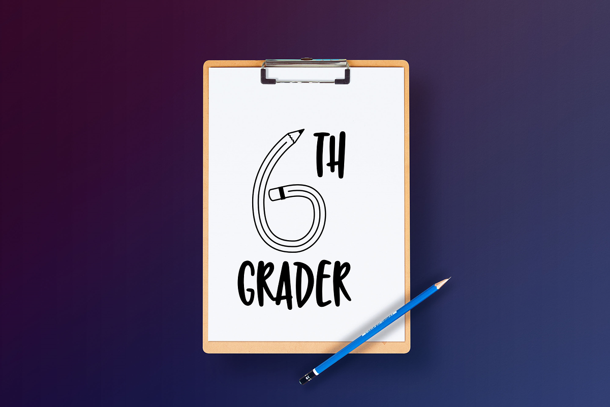Teacher Font preview 7