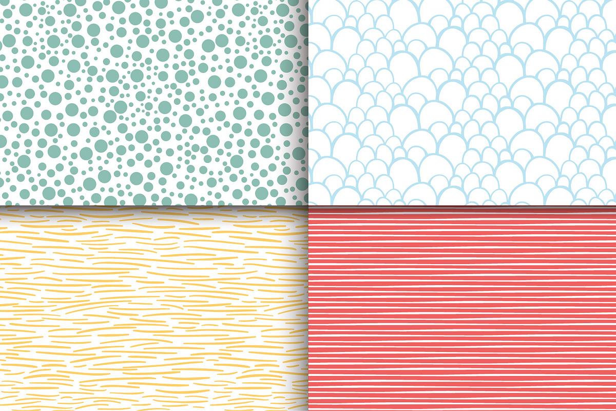 28 simple seamless patterns preview 4