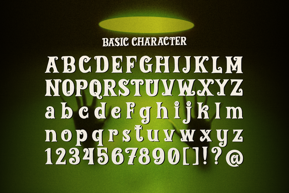 Coward Usurper Horror Halloween Font, a Font by Denustudios (Photo 10 of 12)