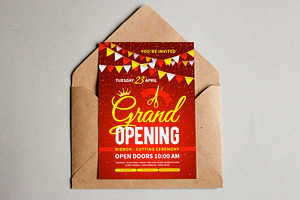 Grand Opening Poster / Flyer