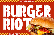 Burger Riot Bold Font