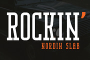 Nordin Slab - Condensed Slab Serif, a Slab Serif Font by Craft Supply Co. (Thumbnail 10 of 16)