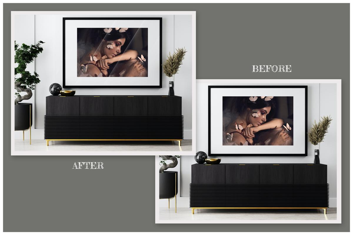 Minimal Glossy Reflection Overlays